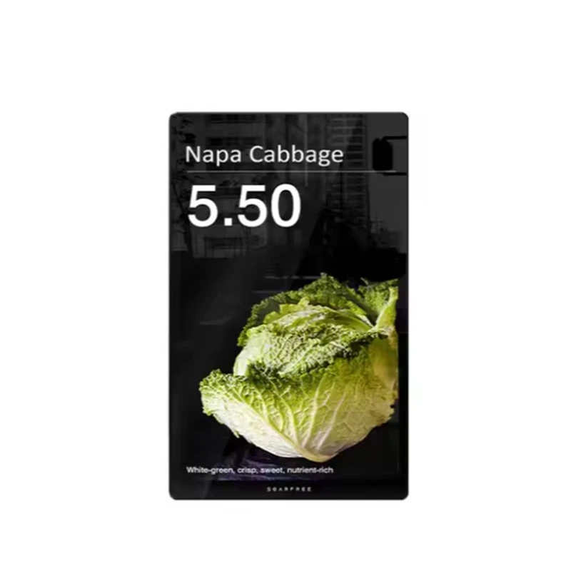 10.1" LCD Bo Screen – Digitals Shelf Nsɛnkyerɛnne a ɛwɔ afã abien-Afã
