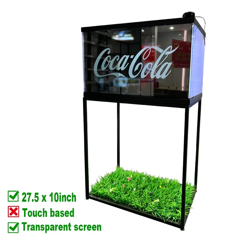 27x10 Transparent Nea Ɛnyɛ-ka Screen Player