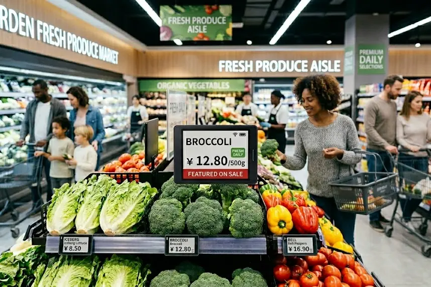Supermarket Electronic Price Tags: Akwankyerɛ a mfaso wɔ so a ɛfa ESL a wɔde ...