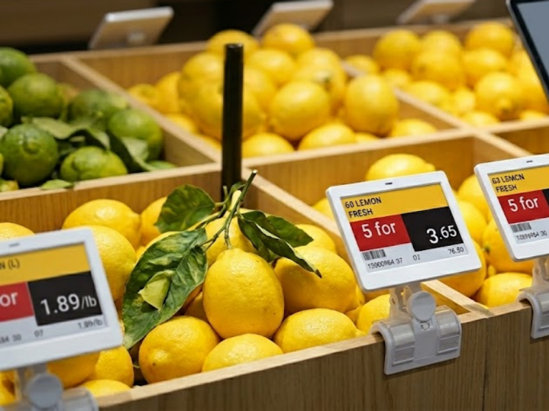 Grocery Store Shelf Labeling System a Ɛtew Mfomso a Ɛwɔ Bo a Wɔbɔ So na Ɛsan ...