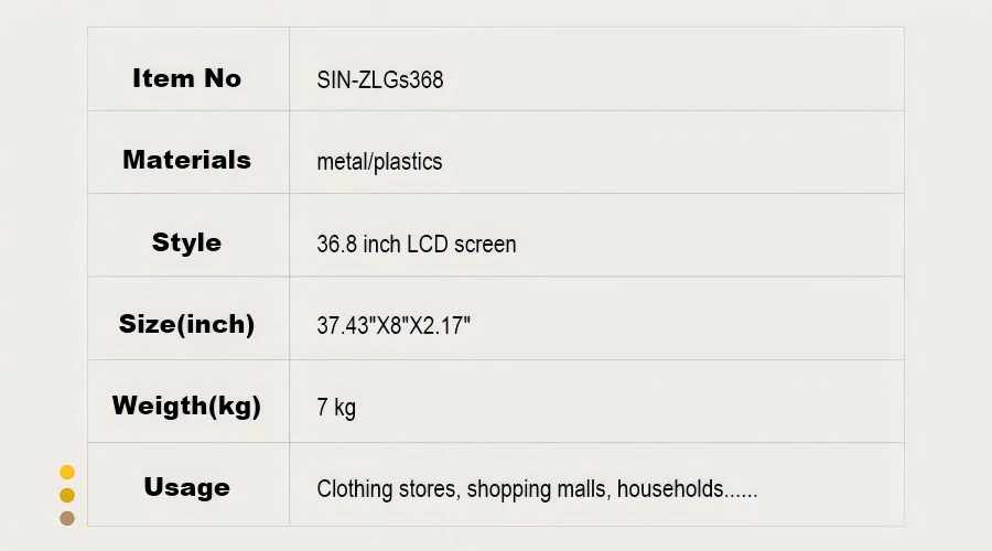 36.8 Inch LCD Bar Display Double Face Screen Manufacturer 36.8 Inch LCD Bar Display Double Face Screen Manufacturer