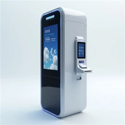 Android Smart Service Touchscreen Nkyerɛkyerɛmu Kiosk
